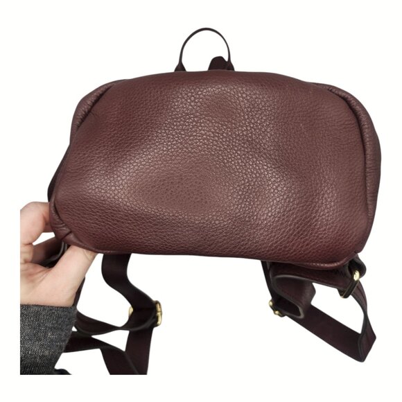 Aimee Kestenberg Plum Leather Tamitha Backpack - Picture 6 of 6